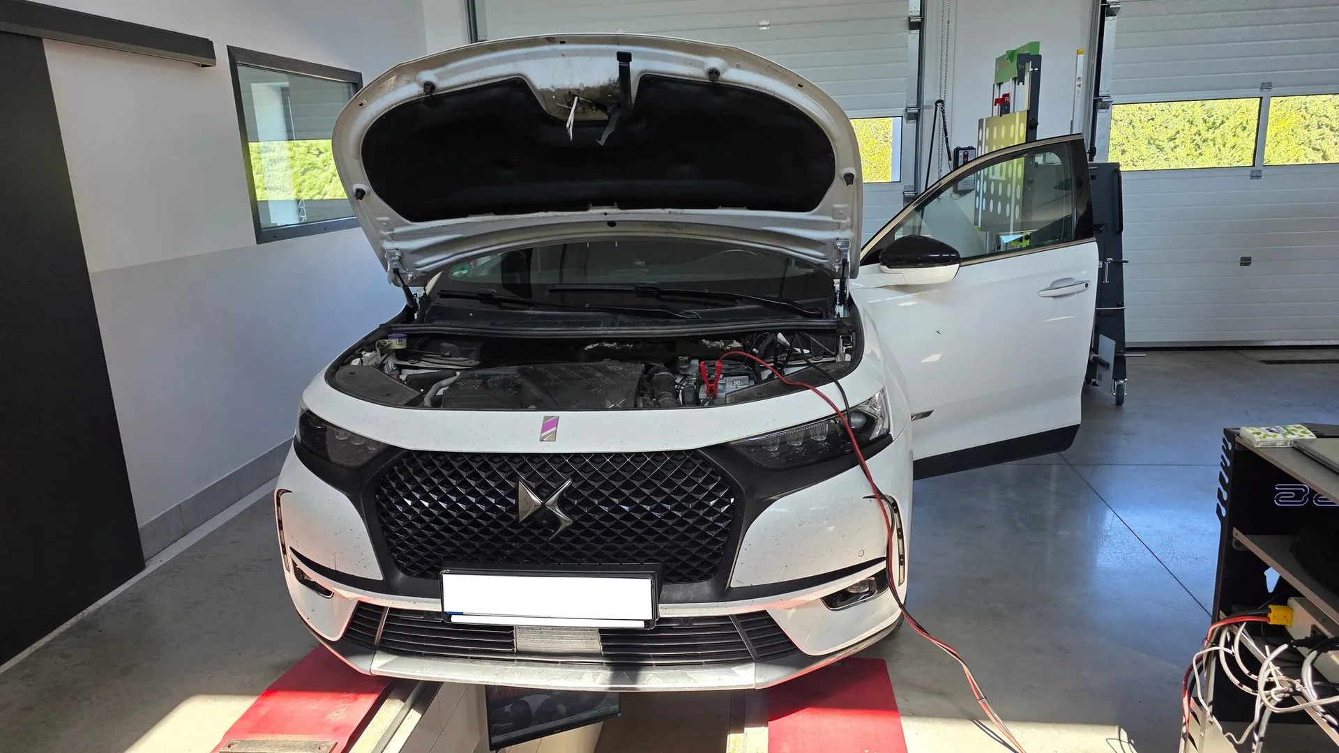 Realizacja: DS 7 2.0 BlueHDi: kodowanie zbiornika dodatku do DPF